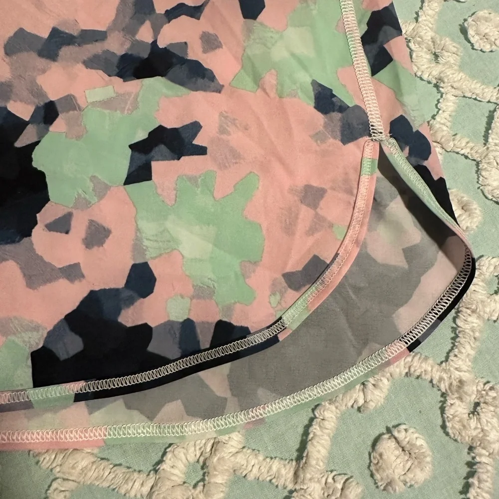 LULULEMON colorful Racer back tank sz 10